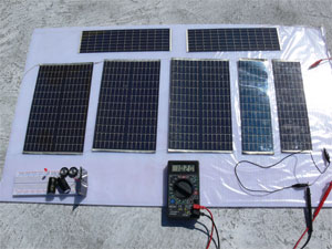 flex solar panels and powerbank